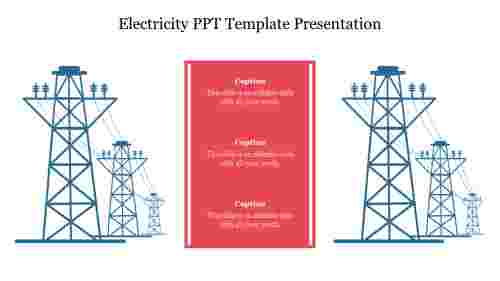Electricity PPT Template Presentation